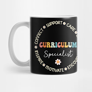 Cute Curriculum Specialist Squad Appreciation Back To School Mug